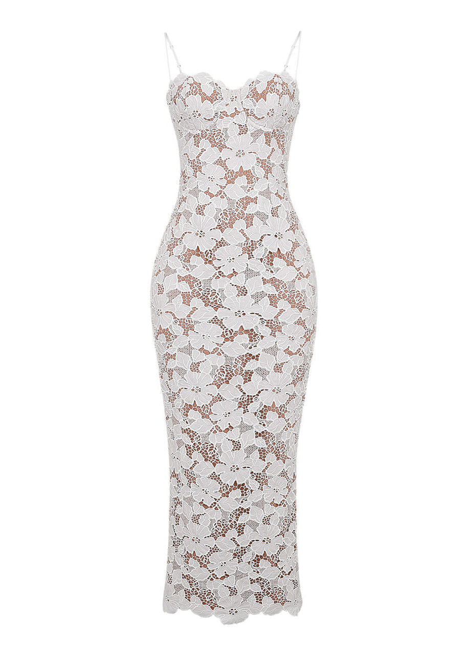 Isadora – Robe longue, dos lacé