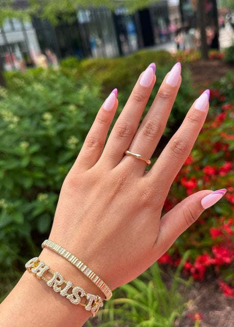 Bracciale con strass - Personalizzabile