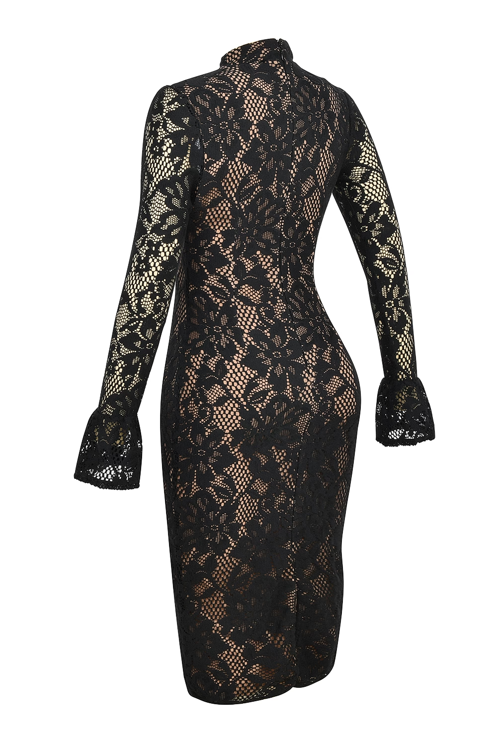 Robe Sofia — Dentelle doublée Sculptante