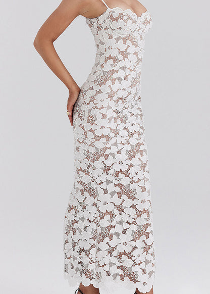 Isadora – Robe longue, dos lacé