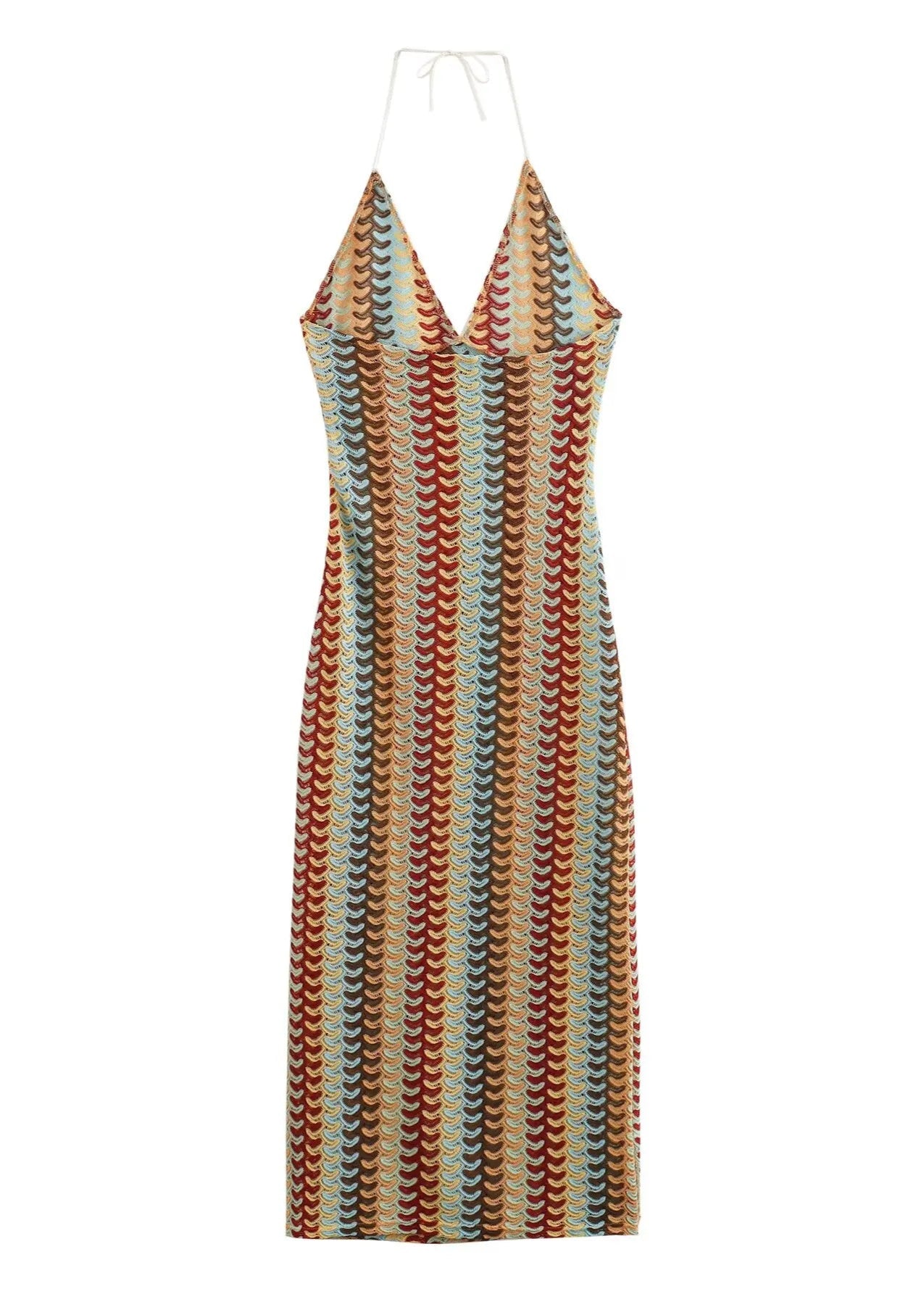Alba Dress - Long crochet dress